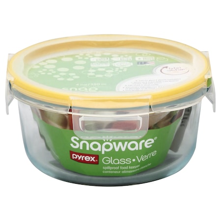 Snapware Snapware Total Solution 4 cups Clear Food Storage Container 1 pk 1109306